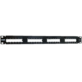 پچ پنل 24 پورت AMP مدل Unloaded Cat5e 24Port