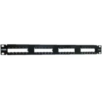 پچ پنل 24 پورت AMP مدل Unloaded Cat5e 24Port